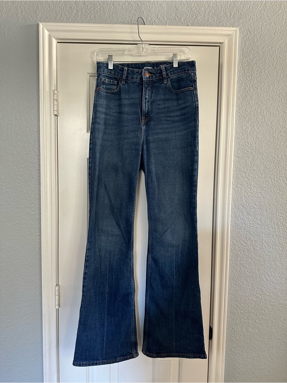 Old Navy Dark Blue Flare Jeans